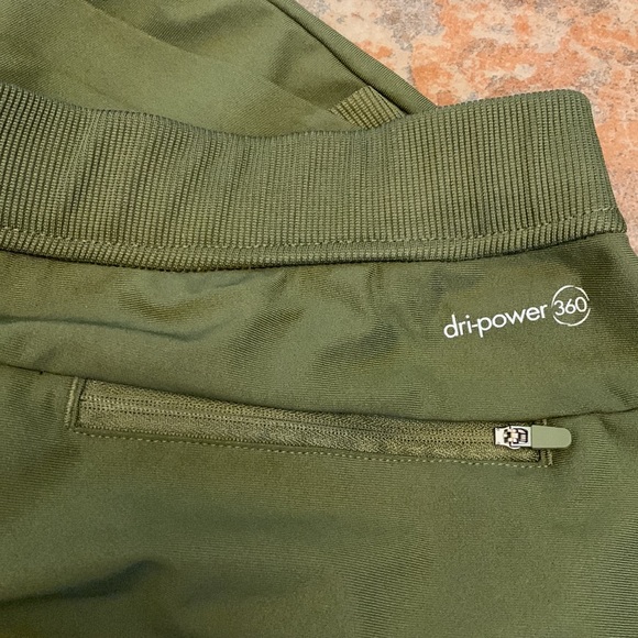 RUSSELL ATHLETIC green jogger pants.  L - Picture 4 of 8